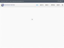 Tablet Screenshot of designprojectindonesia.com